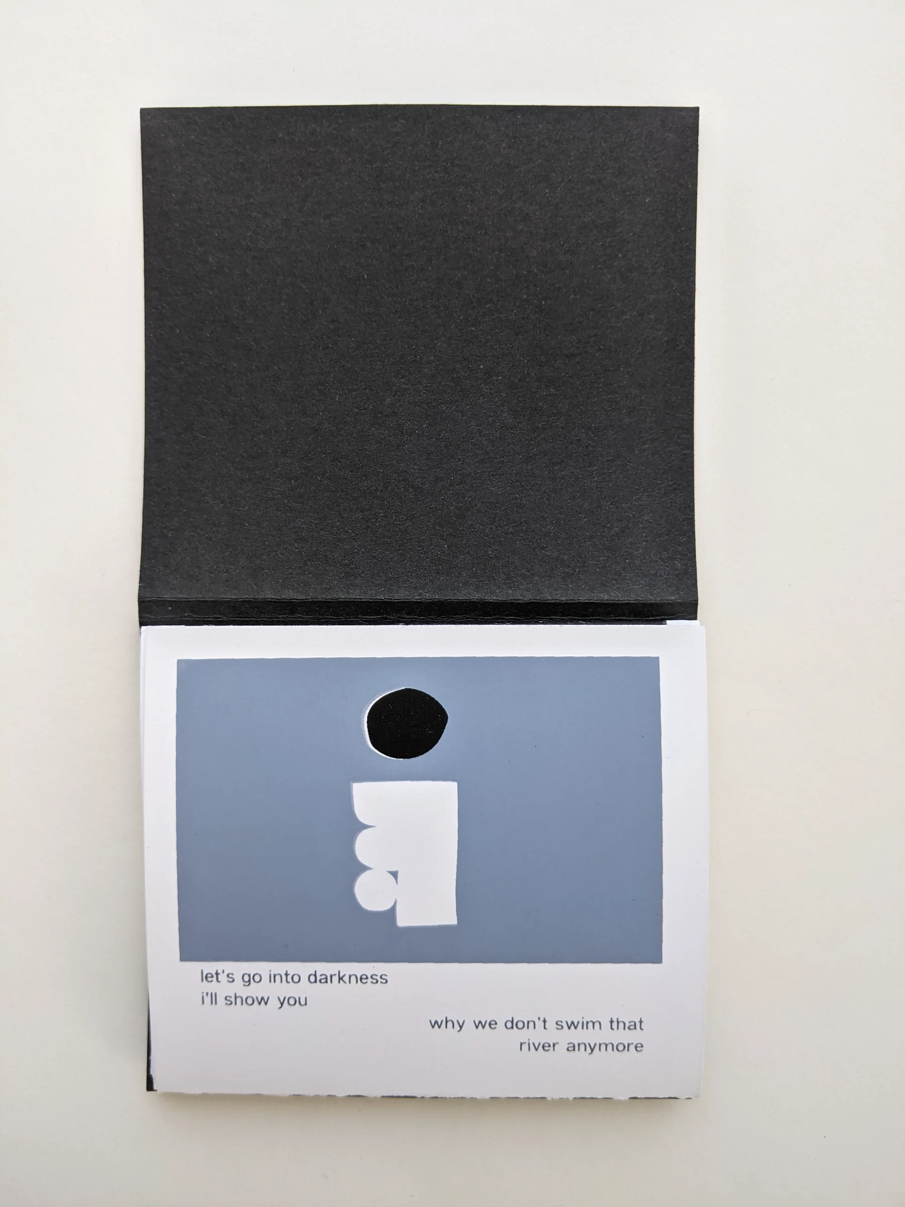 Newsfeed silkscreened poetry artist book