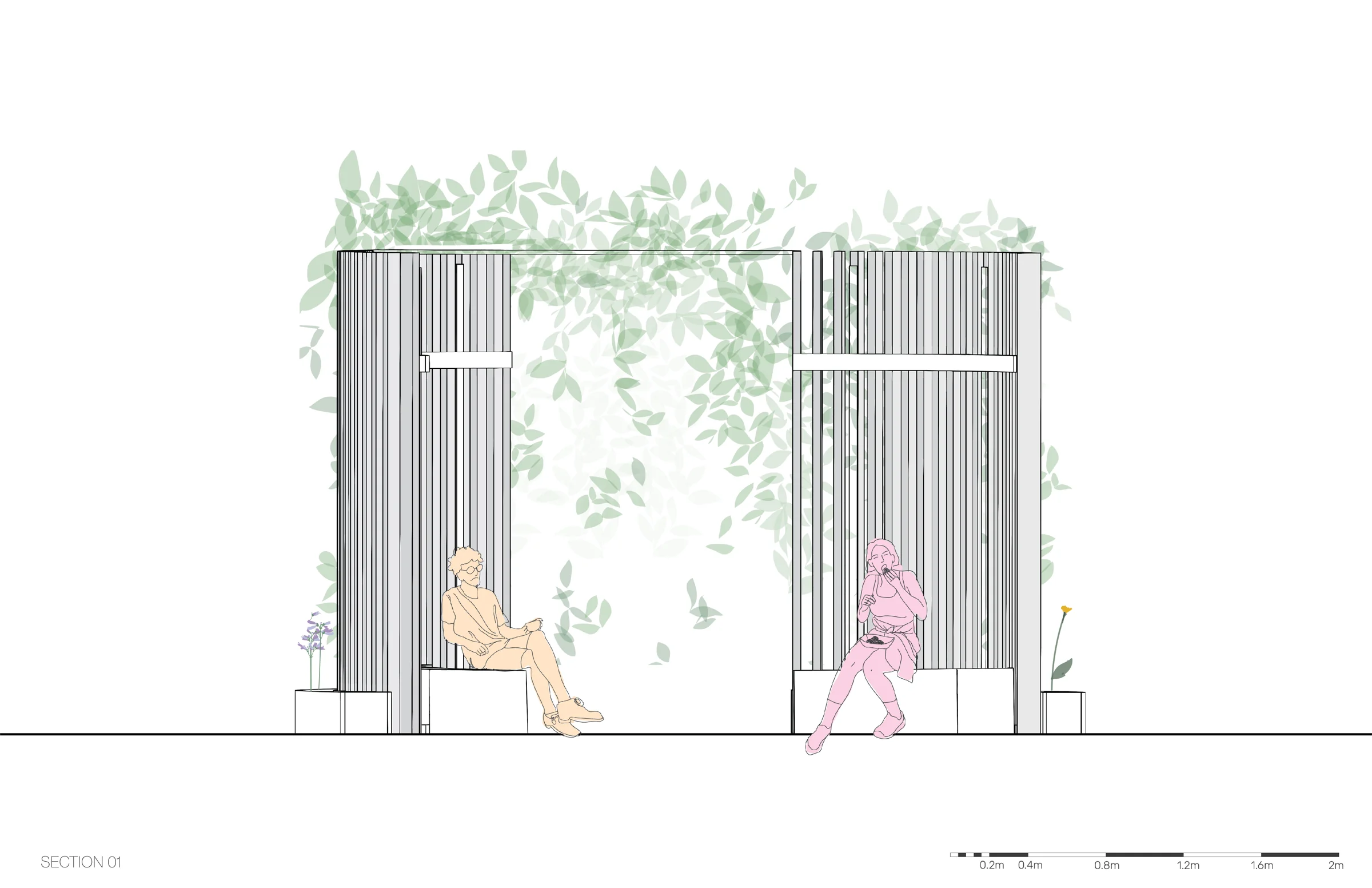 Agitnature public seating project